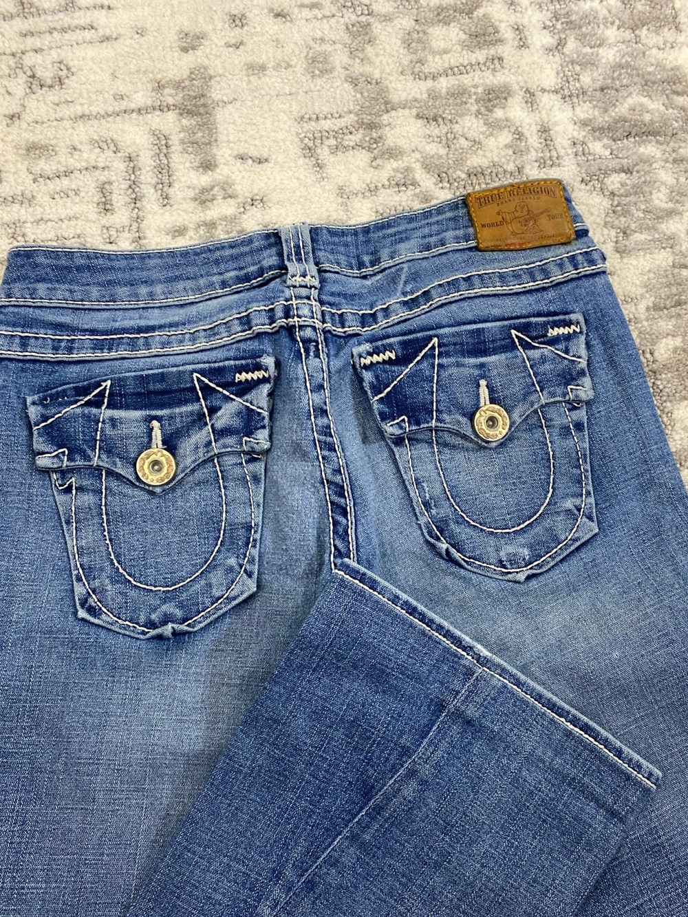 Y2k True Religion Low-Rise Bootcut Jeans - Picture 2 of 10